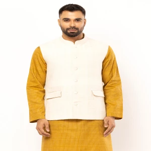 Beige Cotton Coaty